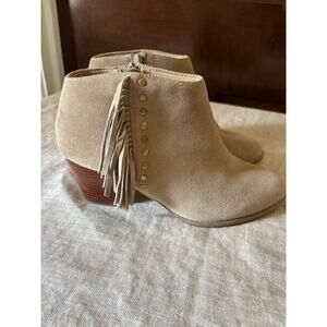 Vionic w/ Orthaheel Technology Women's Faros Ankle Boot Tan Size 9